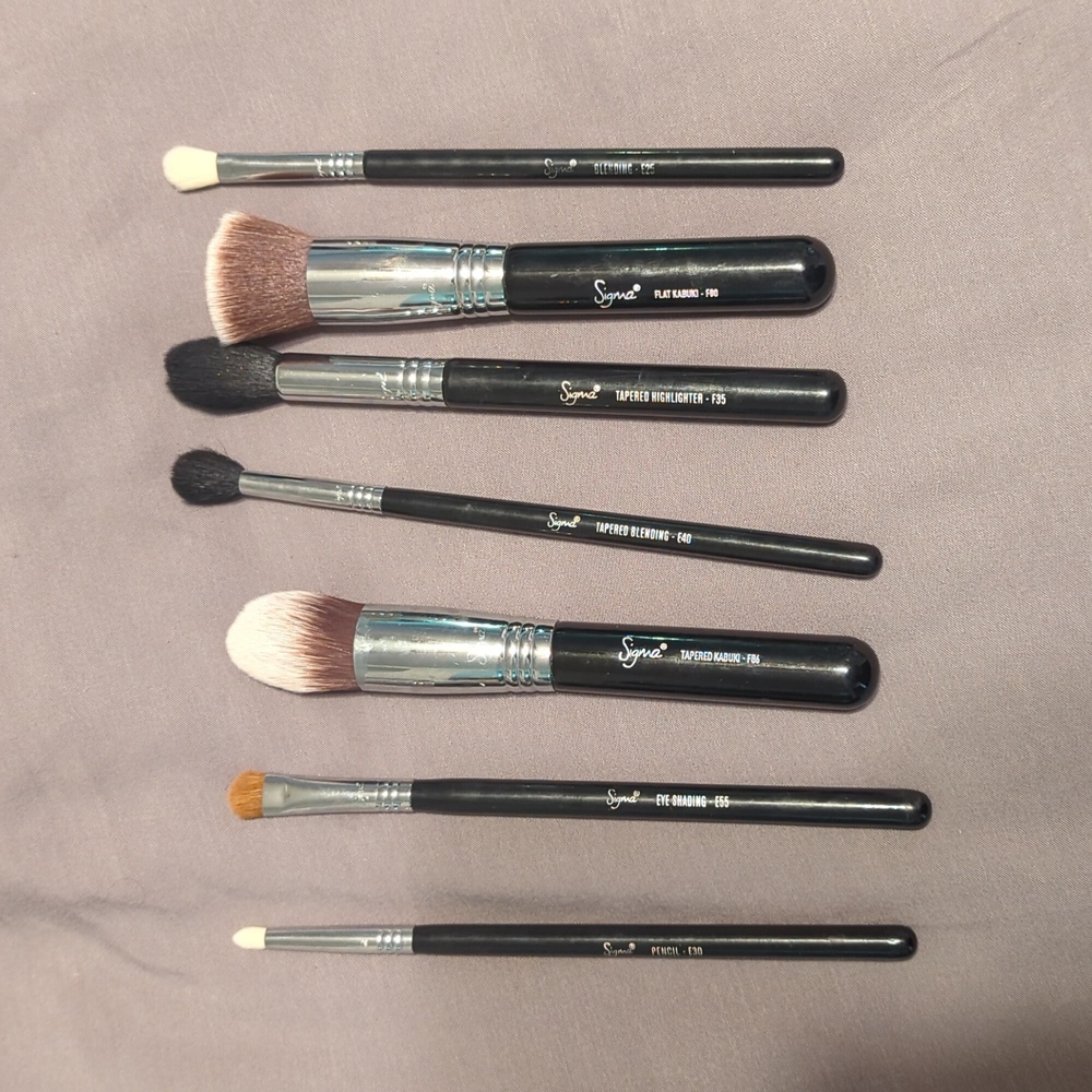 Sigma brushes (7)